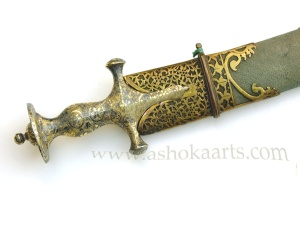 ashoka arts indo persian shamshir sword with gold antique swords